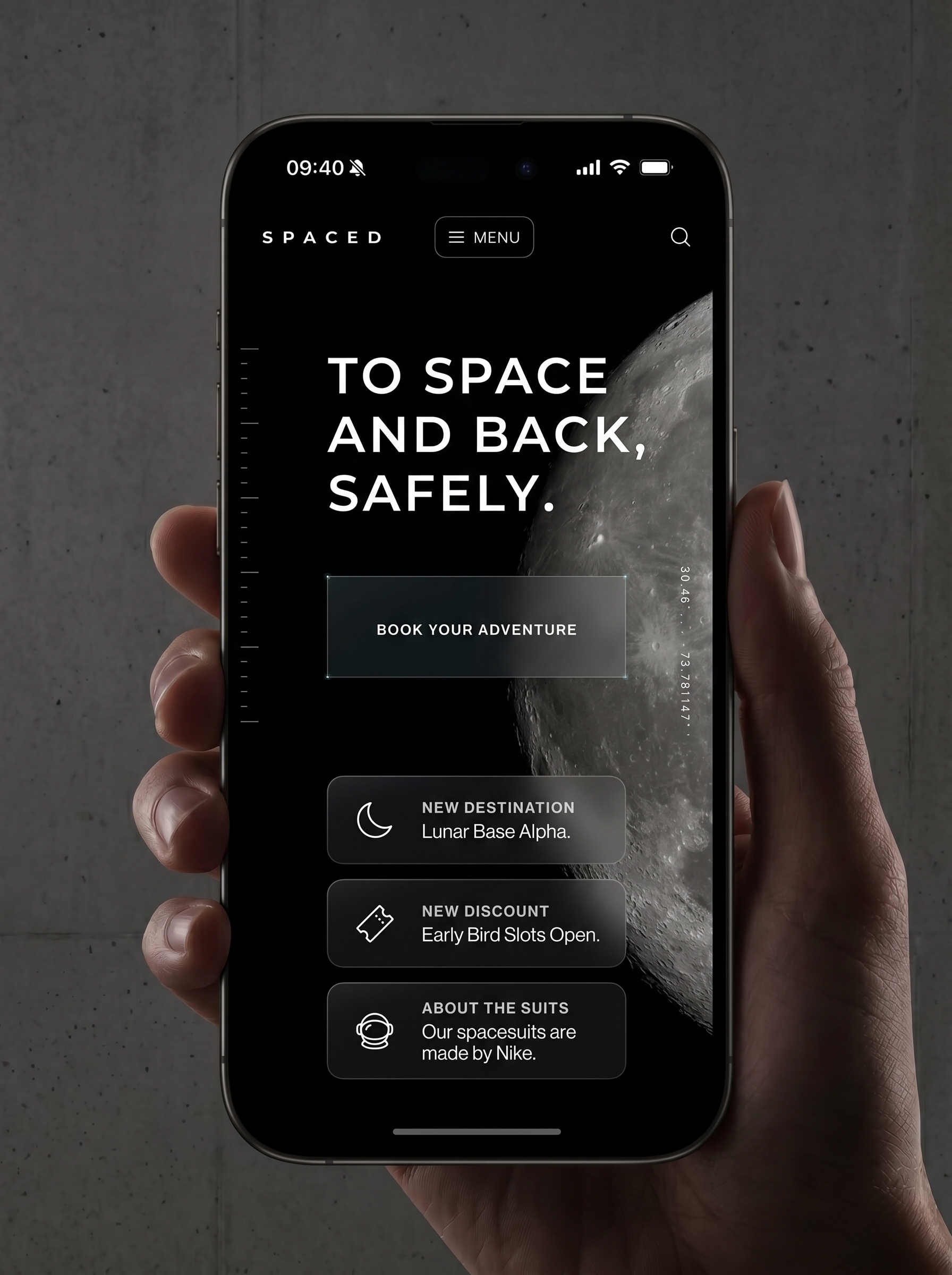 Webflow Interface Preview